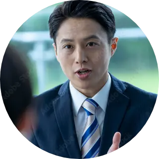 お店で働く女性