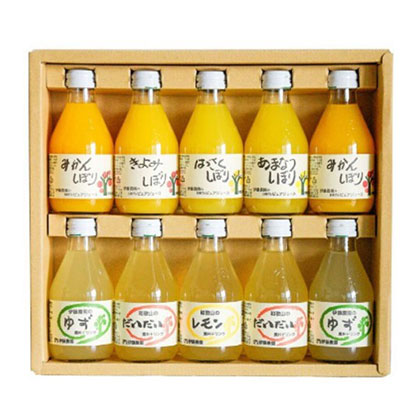 100%ピュアジュース&素朴ドリンクセット